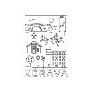 Kerava -nähtävyydet Julisteet - Nensa