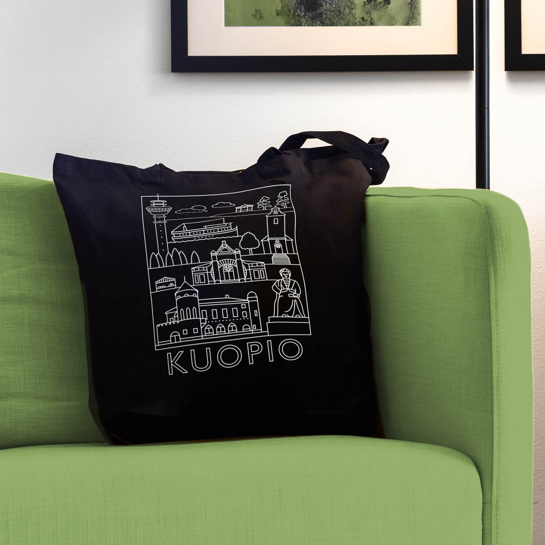 Kuopio -nähtävyydet kangaskassi