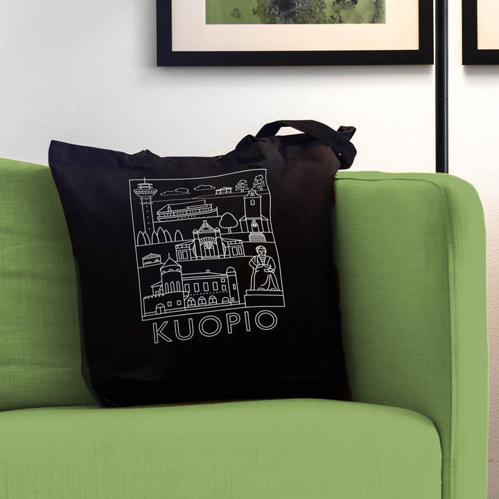 Kuopio -nähtävyydet kangaskassi