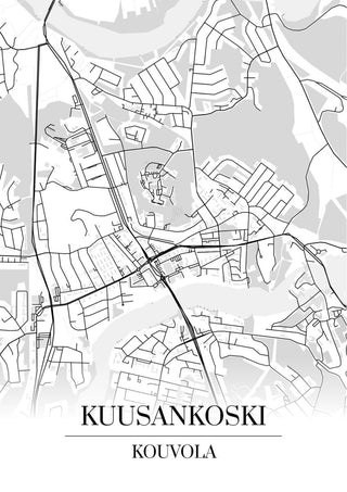 Kuusankoski Kartta - Nensa