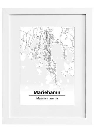 Mariehamn Kartta - Nensa
