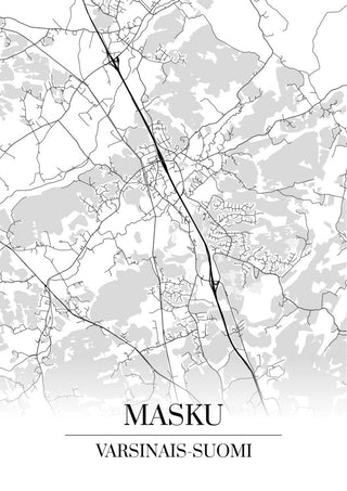 Masku Kartta - Nensa