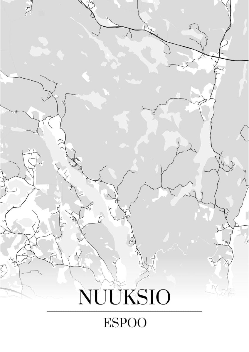 Nuuksio - Kartta