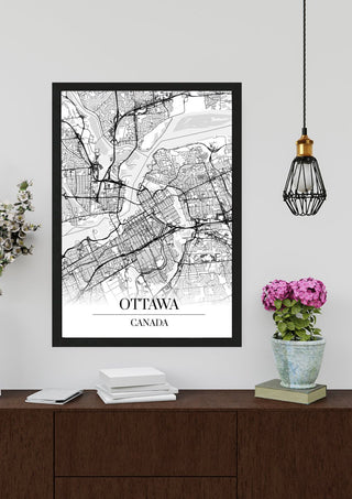 Ottawa Kartta - Nensa