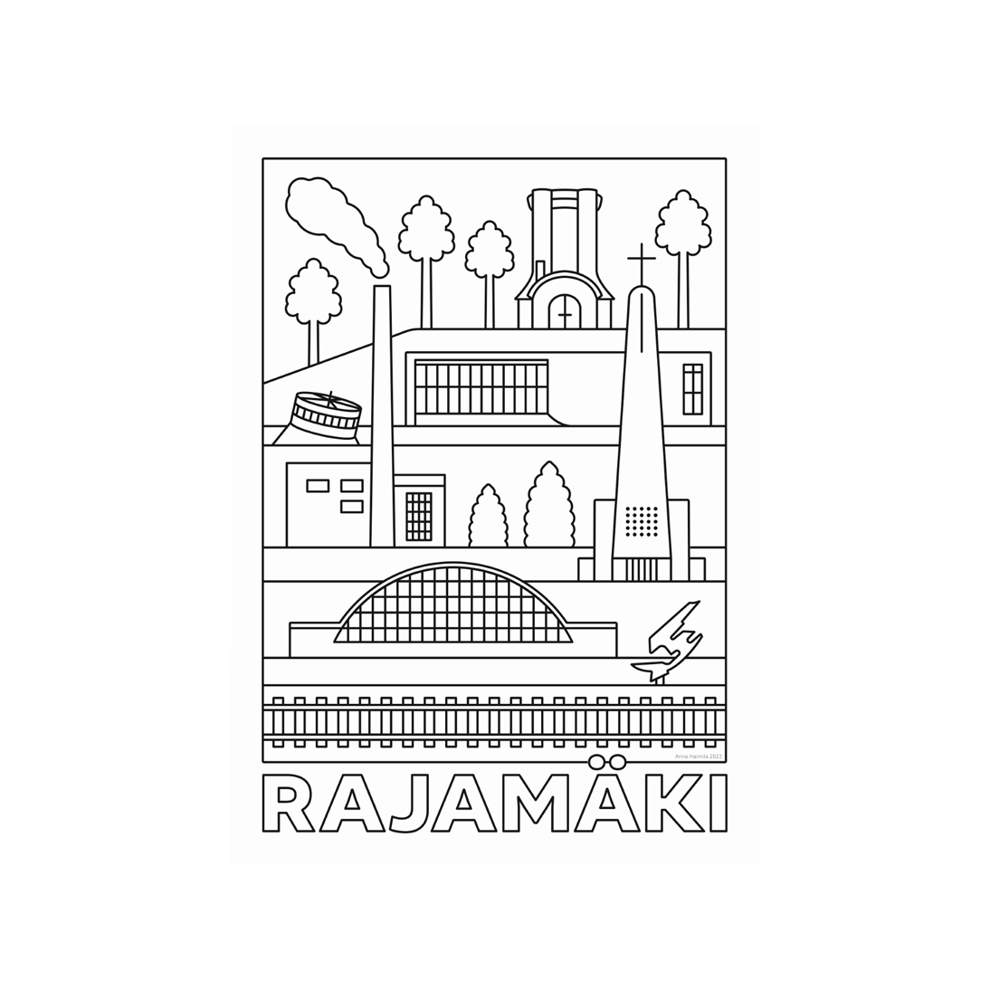 Rajamäki -nähtävyydet