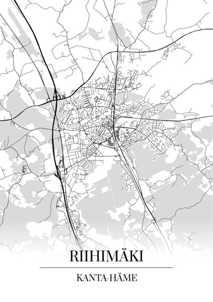 Riihimäki Kartta - Nensa