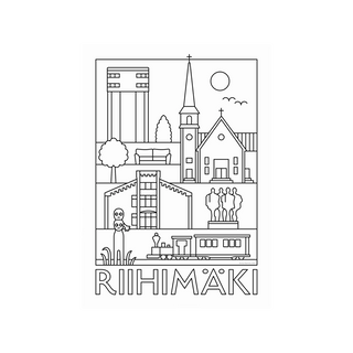 Riihimäki -nähtävyydet #2 Julisteet - Nensa