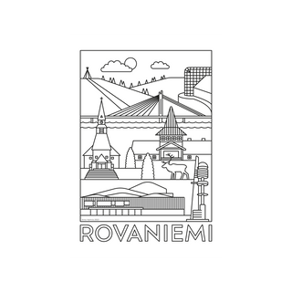 Rovaniemi -nähtävyydet Julisteet - Nensa