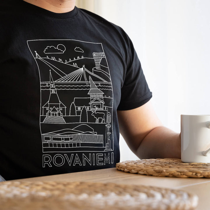 Rovaniemi -nähtävyydet t-paita