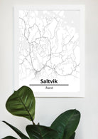 Saltvik - Kartta