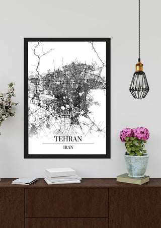 Tehran Kartta - Nensa