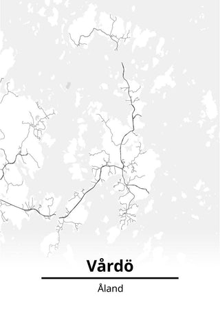 Vårdö Kartta - Nensa