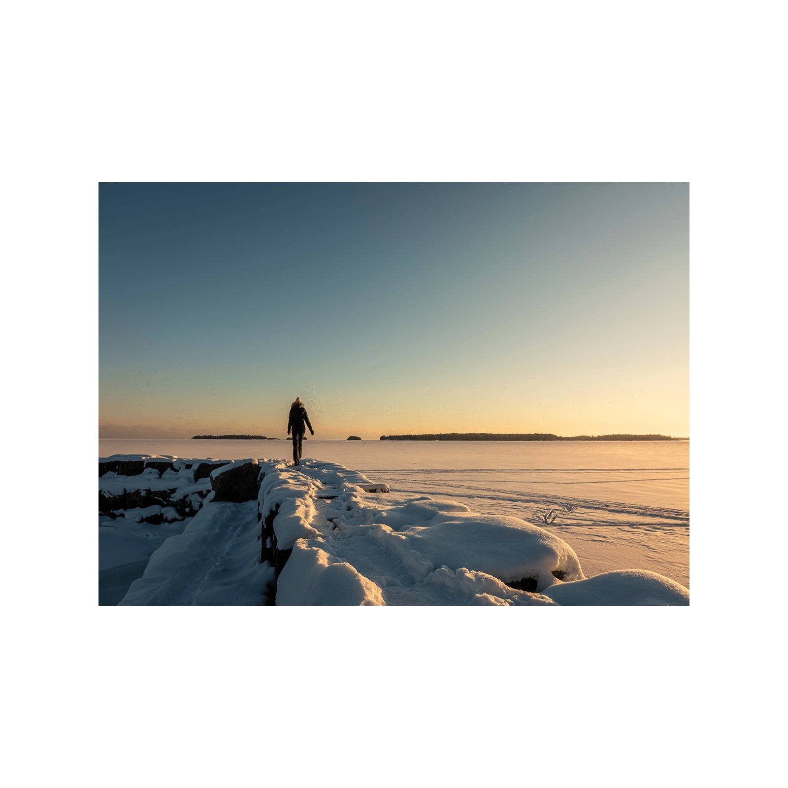 Westend, retkeilyä rannalla